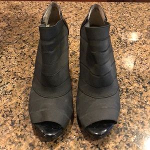 Peep toe heels
